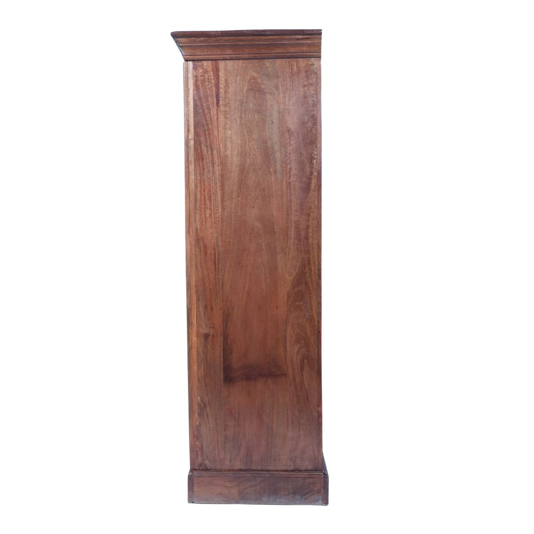 WOODEN TILE FITTED BOOKSHELF