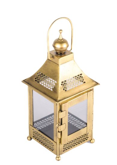 Iron Sq Lantern Myakka Small