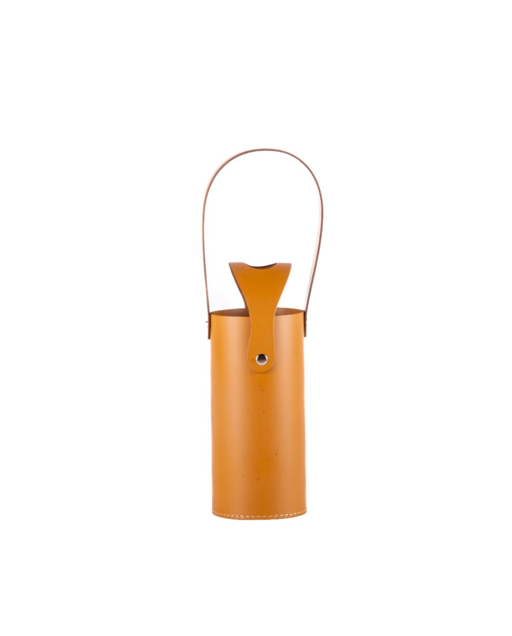 LEATHERITE WINE BOTTLE COVER IN TAN COLOR
