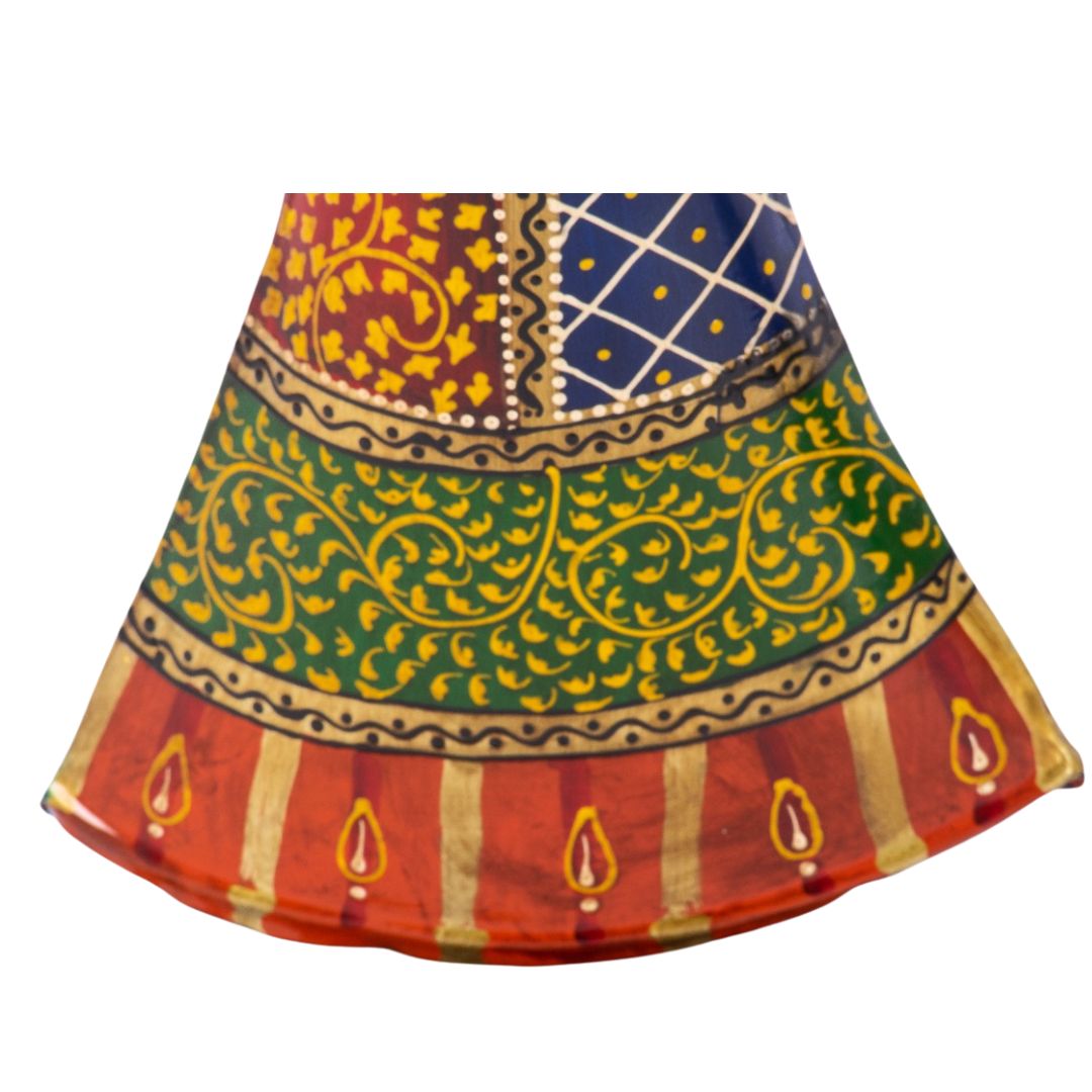  IRON DOLL WITH HANDI T LIGHT ON HAND