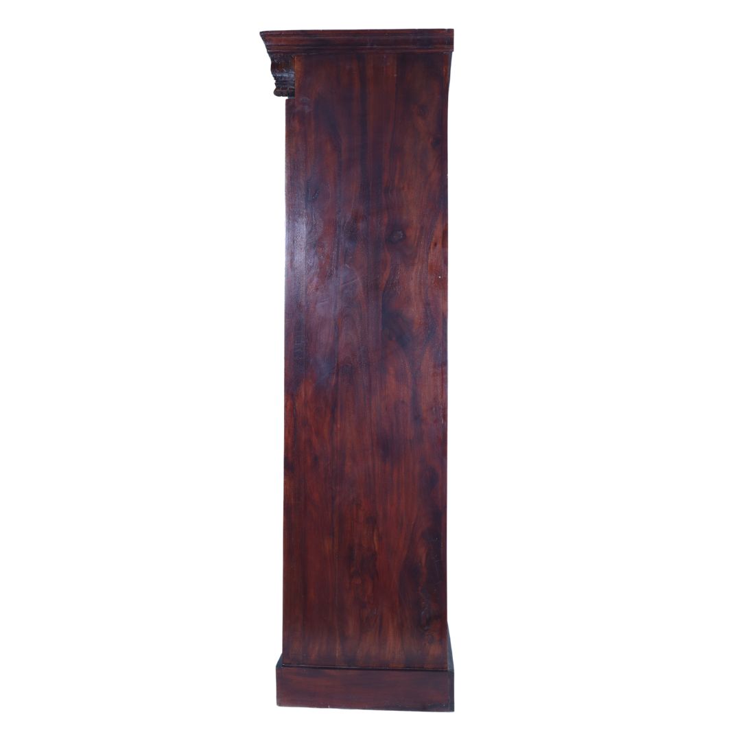 WOODEN CARVING BOOSHELF