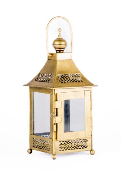 Iron Sq Lantern Myakka Small