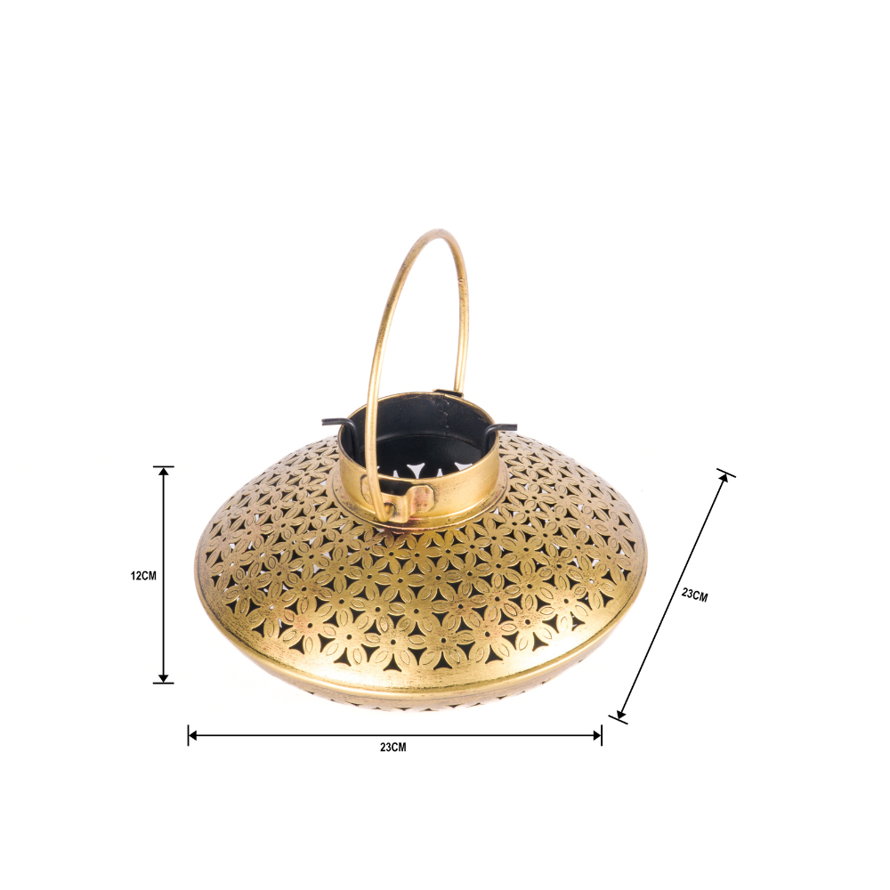  IRON DECKCHI T LIGHT POT