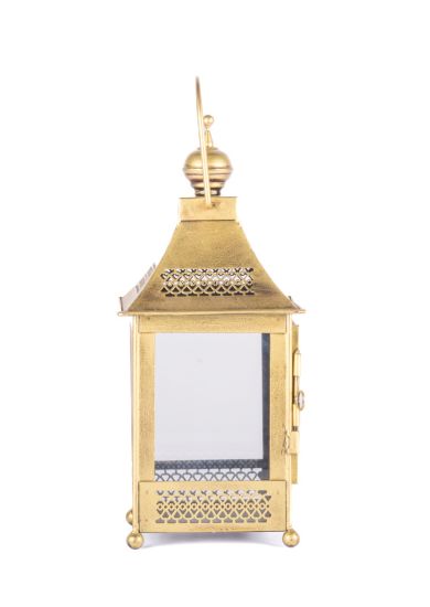 Iron Sq Lantern Myakka Small