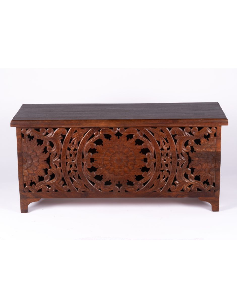 WOODEN CARVED BOX