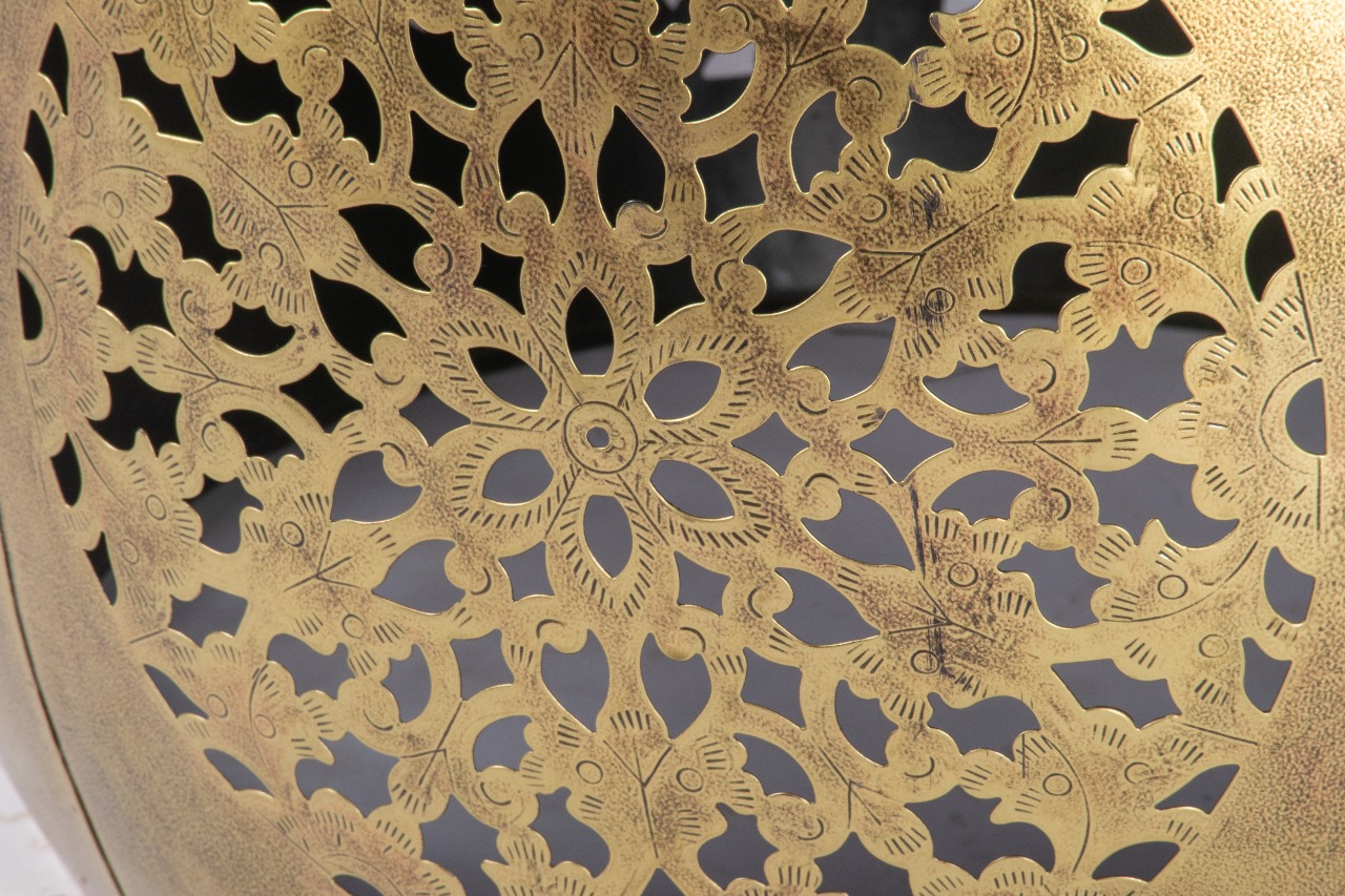 IRON STOOL WOODEN TOP